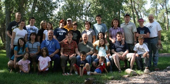 2008 White Family Reunion at Big Rock Candy Mountain, Utah